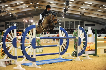 Claudia Moore and Holly Truelove are victorious in the Charles Britton Equestrian Construction Winter JA Classic Qualifiers at Arena UK 